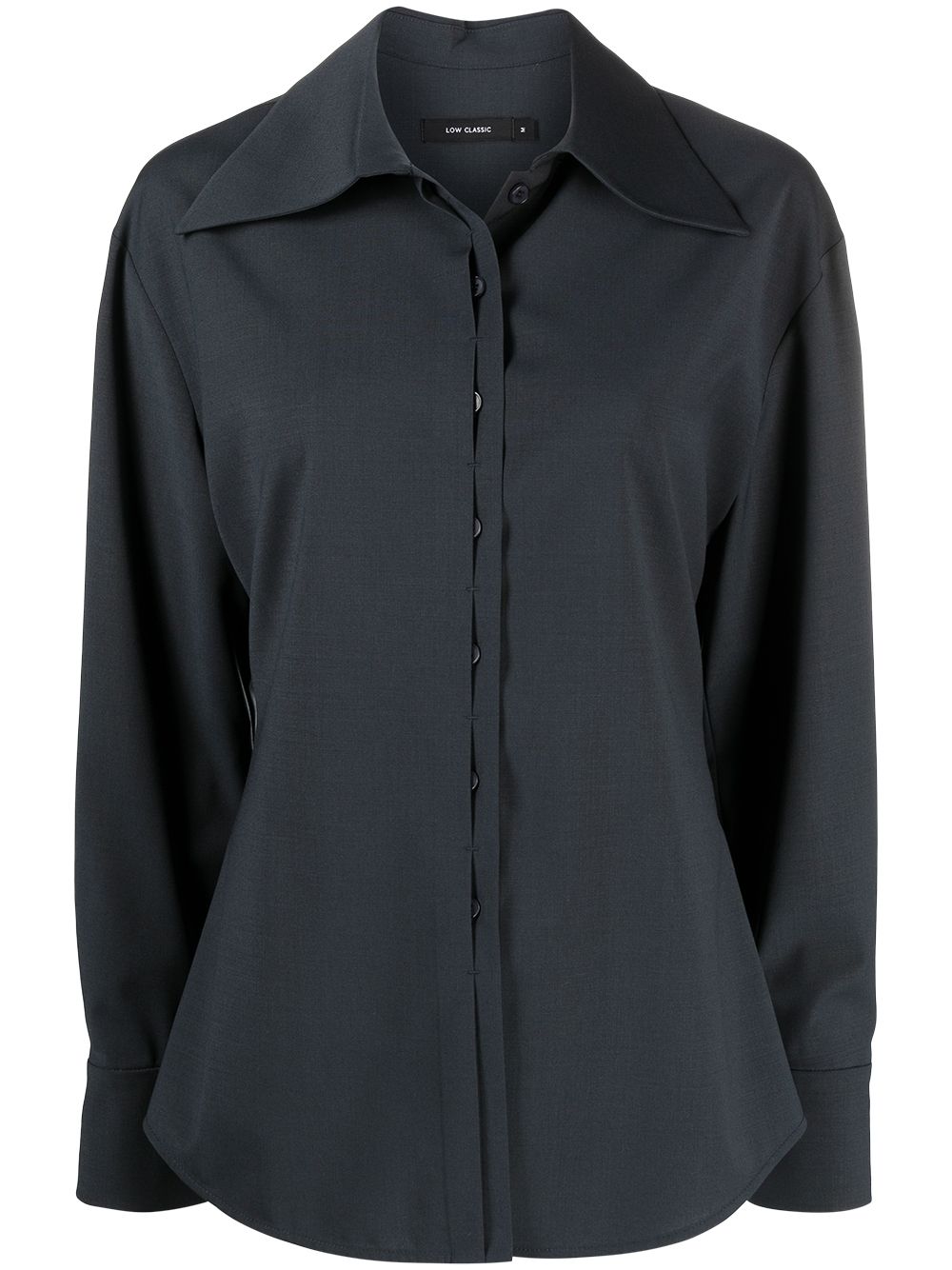 фото Low classic point-collar shirt