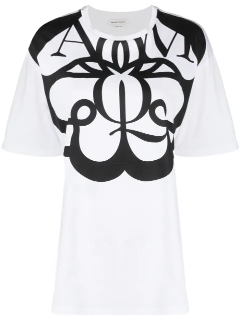 Alexander McQueen Exploded Seal logo-print T-shirt