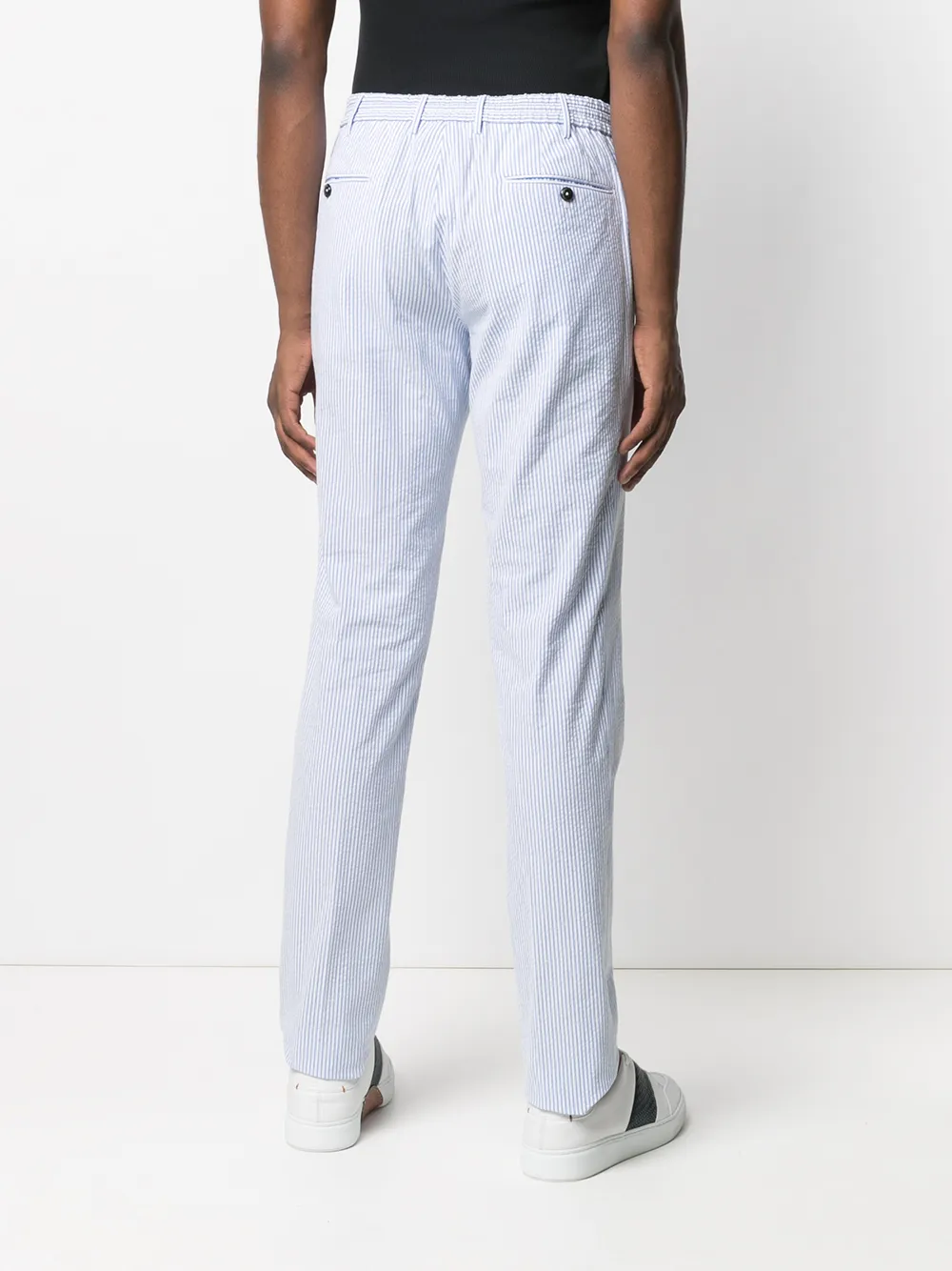 фото Pt01 полосатые брюки чинос