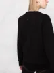 Maison Margiela logo print crew neck sweatshirt
