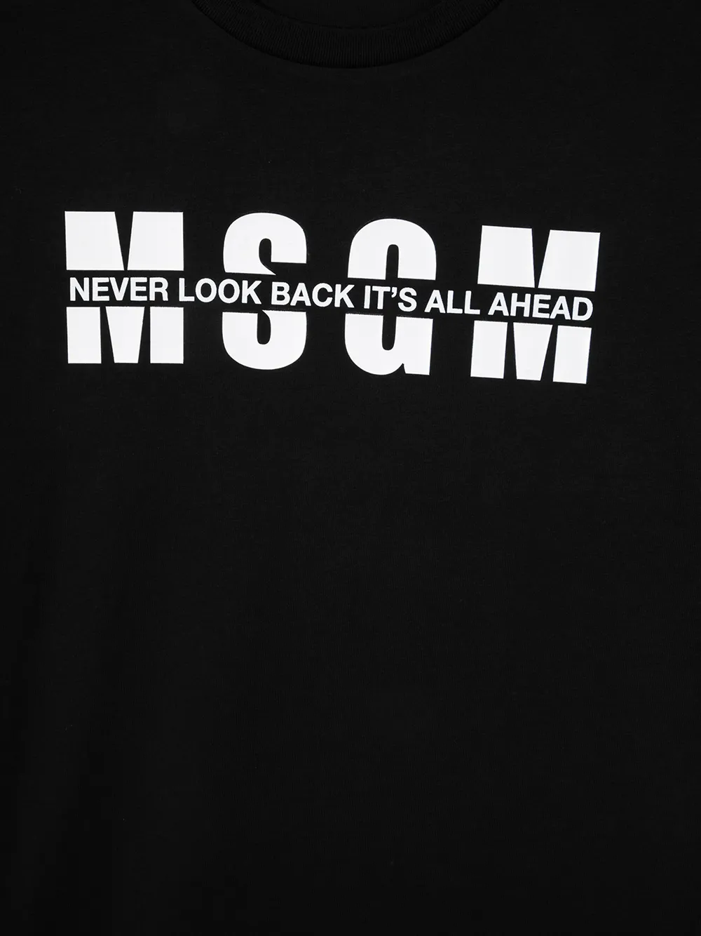 фото Msgm kids платье-футболка с логотипом