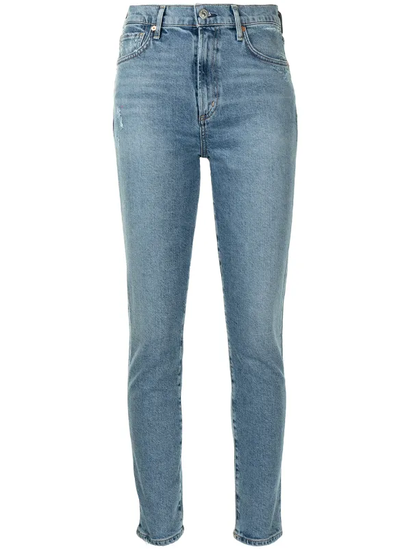 CITIZENS OF HUMANITY Olivia Slim Straight-Leg outlets Jeans!