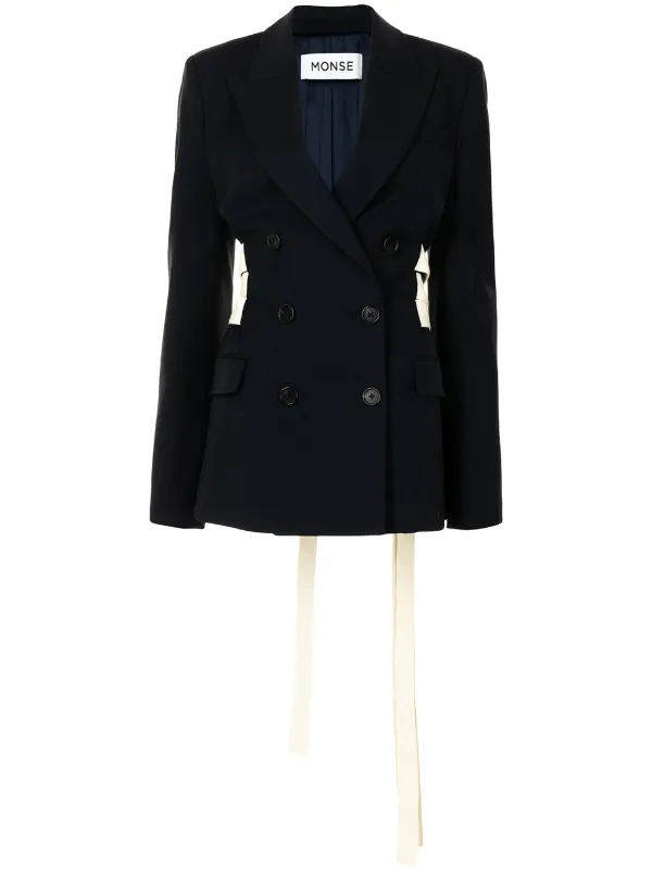 triple breasted blazer