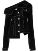 Image 1 of Monse asymmetric denim jacket