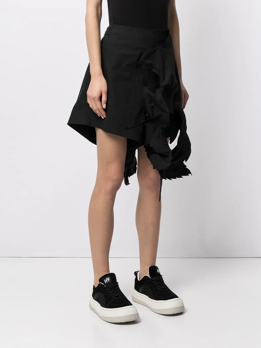 фото Yohji yamamoto шорты со вставками