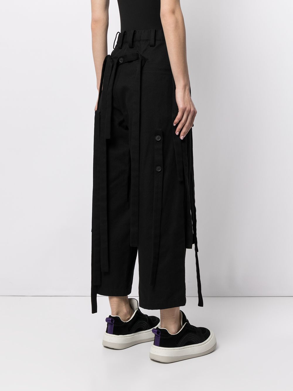 фото Yohji yamamoto брюки с запахом