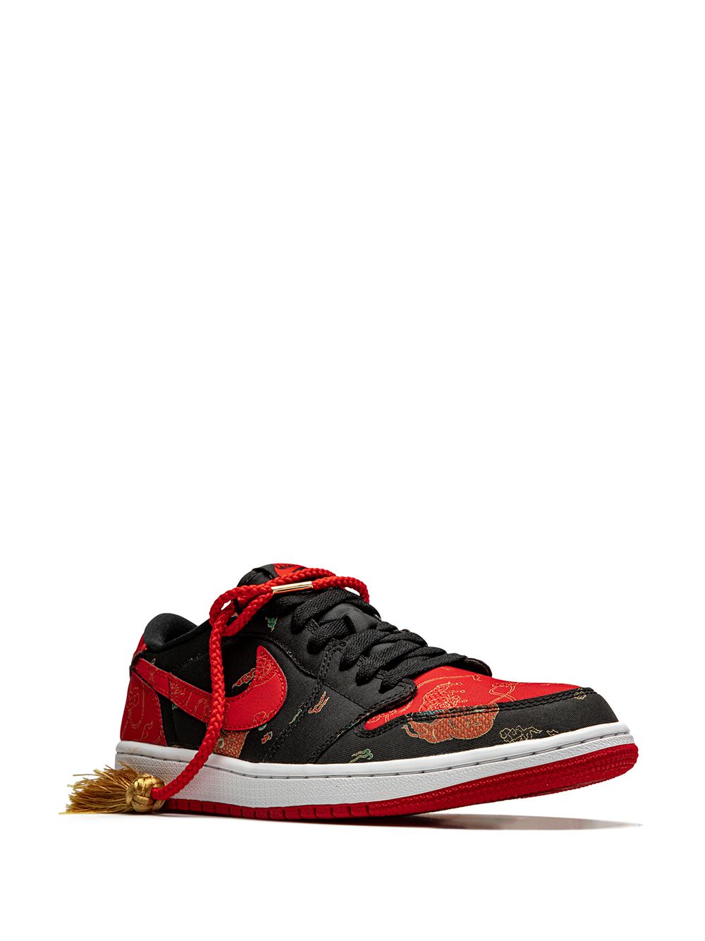Shop Jordan Air  1 Low Og "chinese New Year 2021" Sneakers In Black