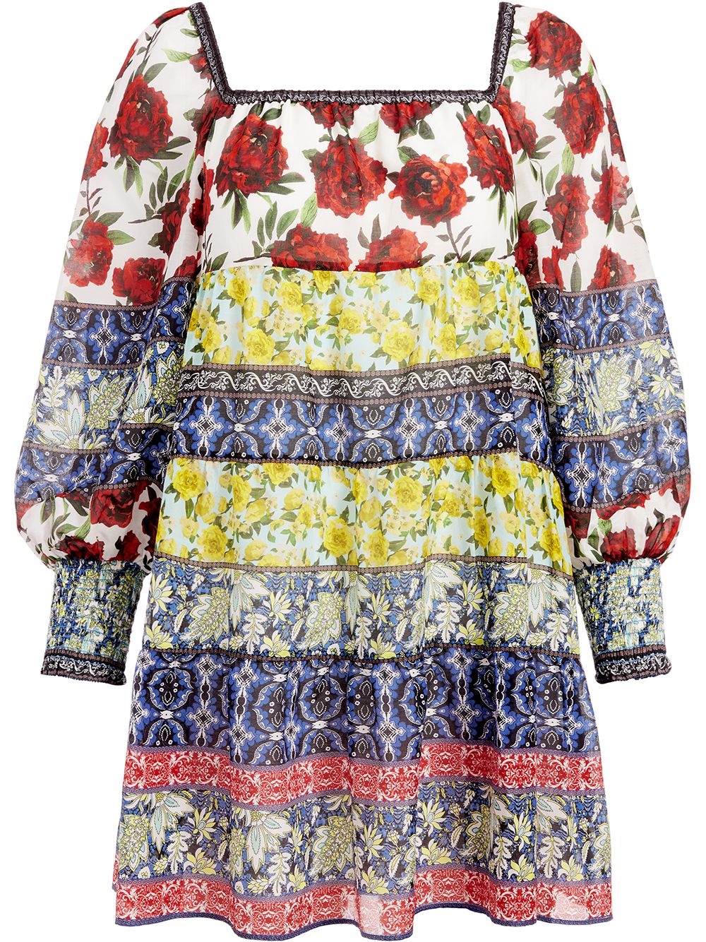 ALICE AND OLIVIA ROWEN FLORAL-PRINT DRESS