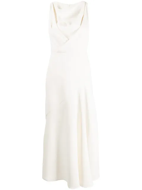 Acler Hurley Draped Midi Dress - Farfetch