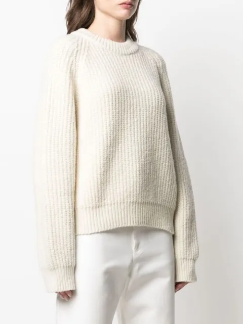 Christian Wijnants Kristina Ribbed Knit Jumper Farfetch