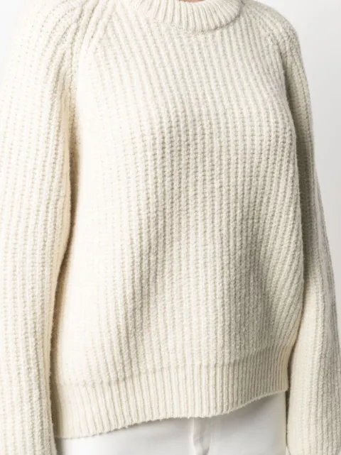 Christian Wijnants Kristina Ribbed Knit Jumper Farfetch
