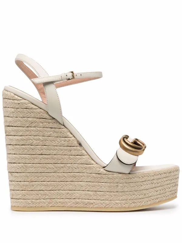 Gucci Aitana Espadrille Wedge Sandal (Women)