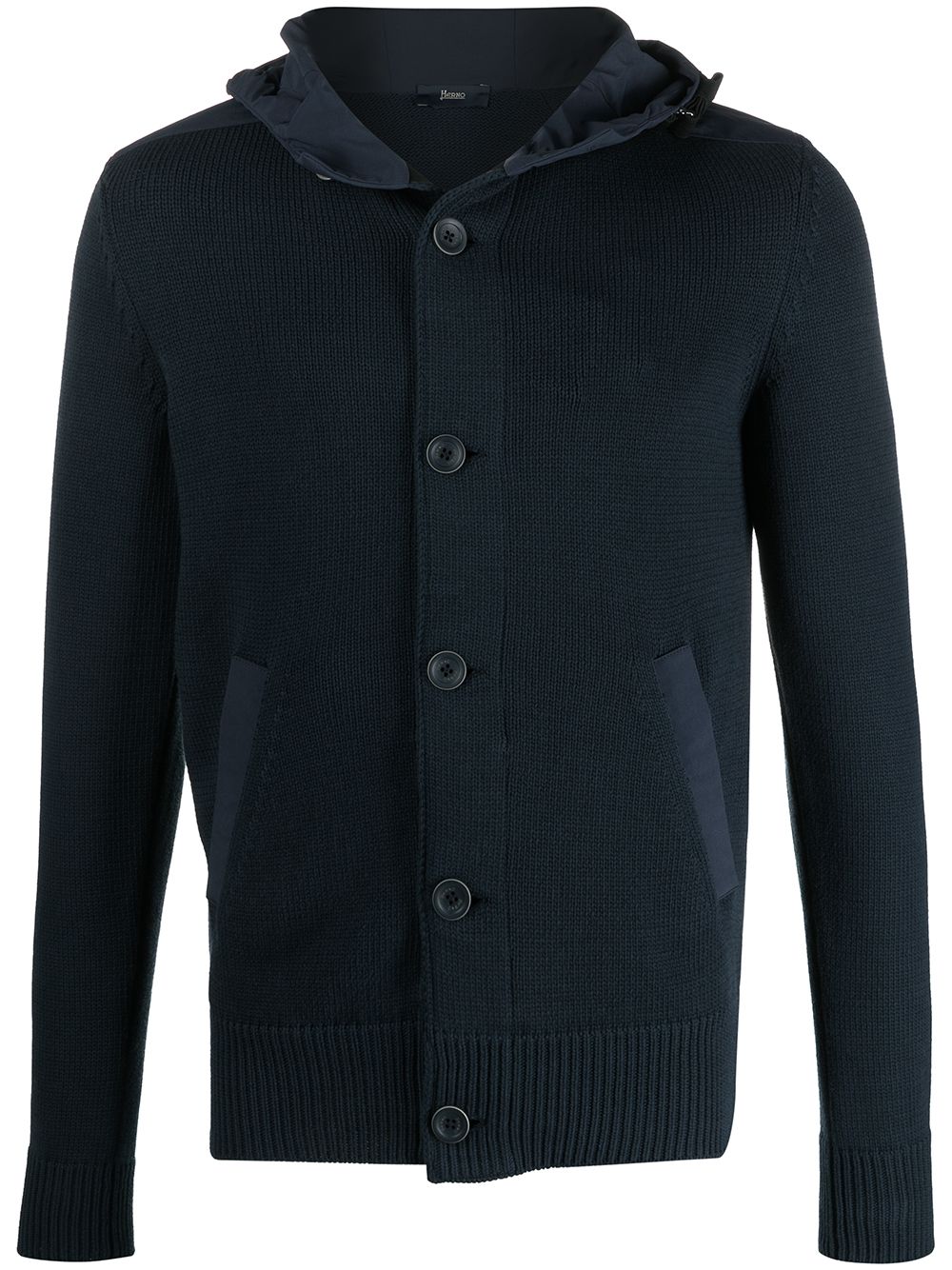 herno hooded cardigan