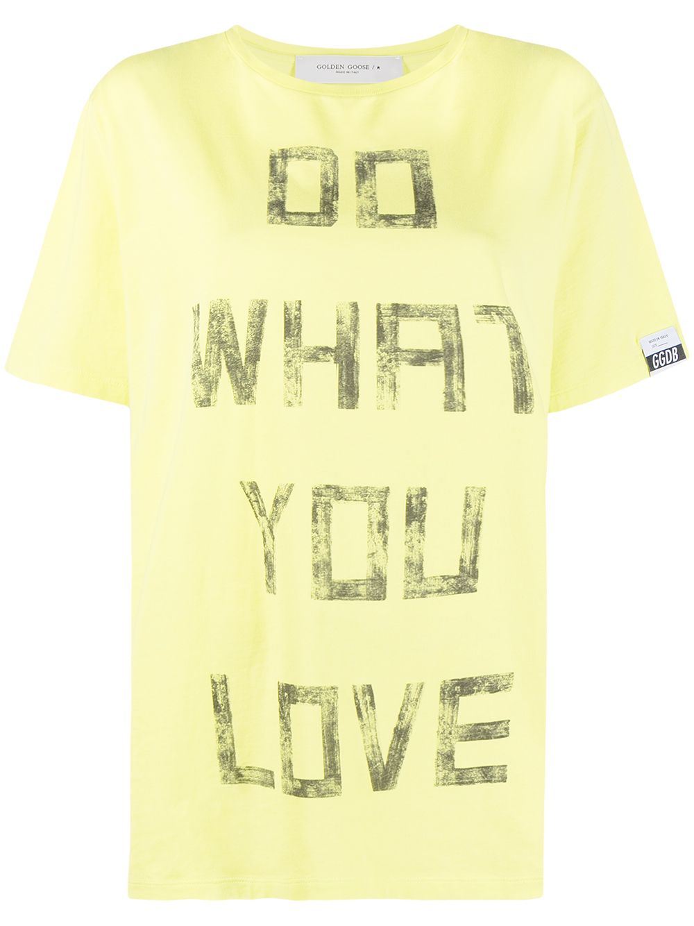 Do What You Love print T-shirt