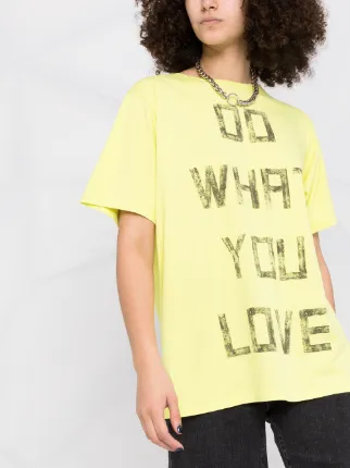 Do What You Love 印花T恤展示图