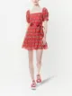 Alice+Olivia Collete tiered short dress
