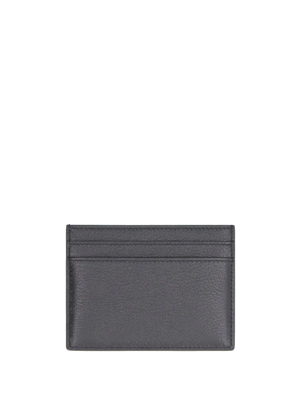 Saint Laurent Pasjeshouder met monogramplakkaat - Zwart