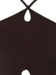 Christopher Esber looped halterneck one-piece