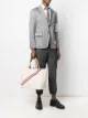 Image 2 of Thom Browne RWB stripe canvas tote bag