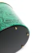 Fornasetti malachite-print wastepaper basket