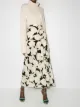 Image 2 of Rixo seashell-print midi skirt