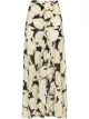 Image 1 of Rixo seashell-print midi skirt