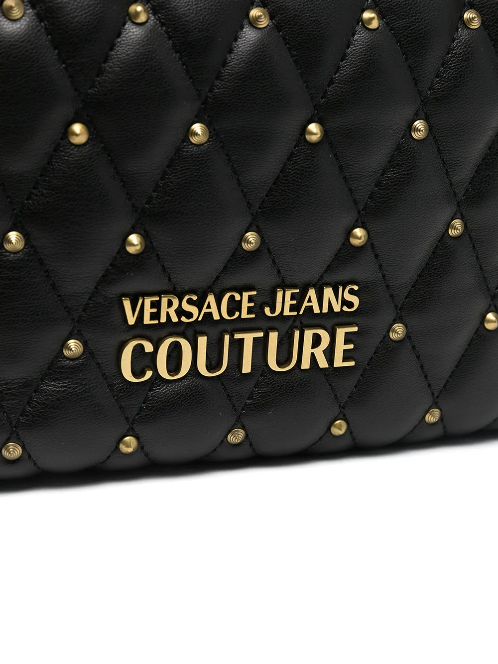 фото Versace jeans couture стеганый рюкзак из искусственной кожи