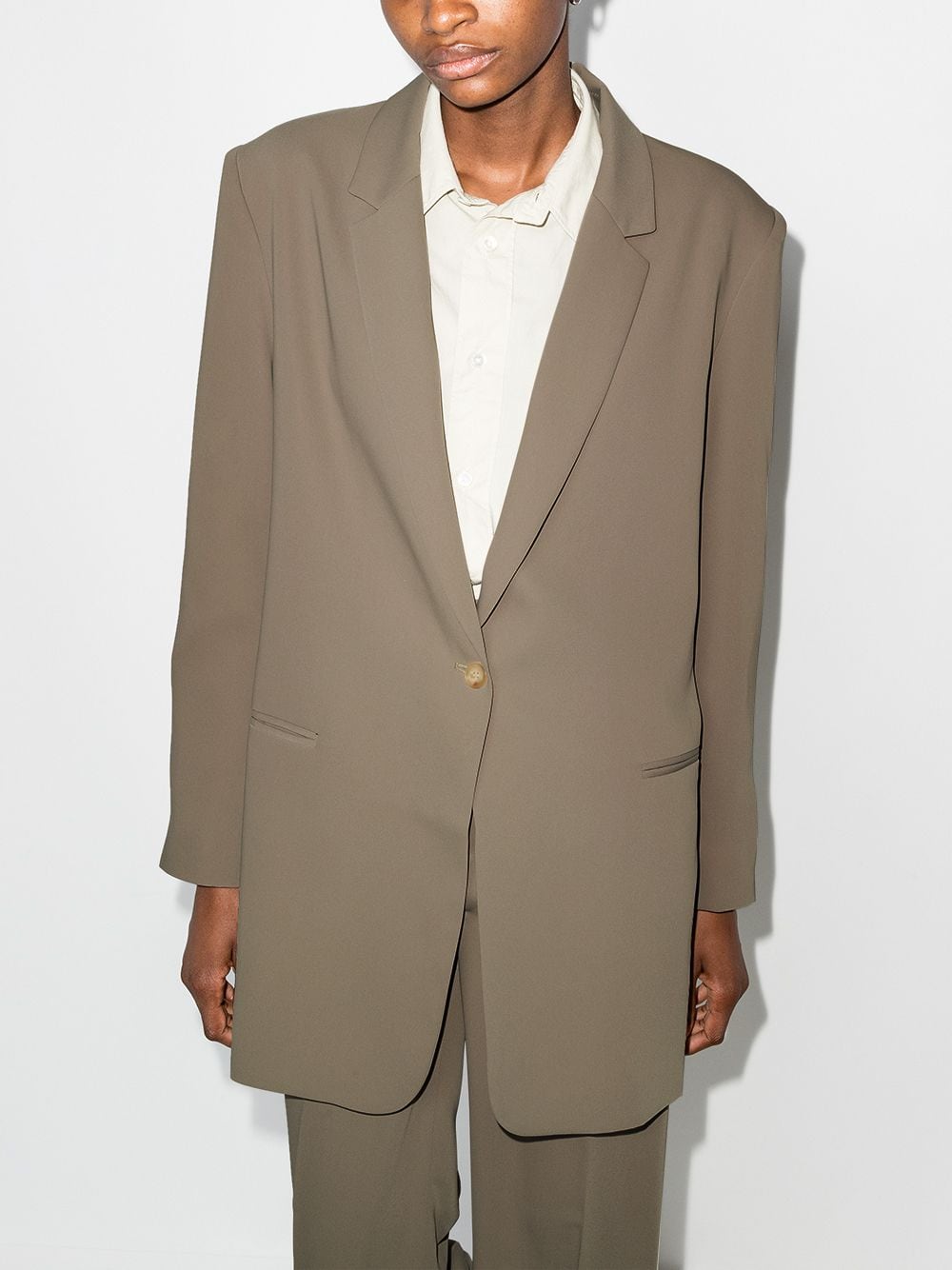 The Frankie Shop Beo single-breasted Blazer - Farfetch