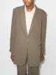 Image 2 of Frankie Shop Isla single-button blazer