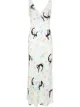 Image 1 of Rixo Sandrine V-neck maxi dress