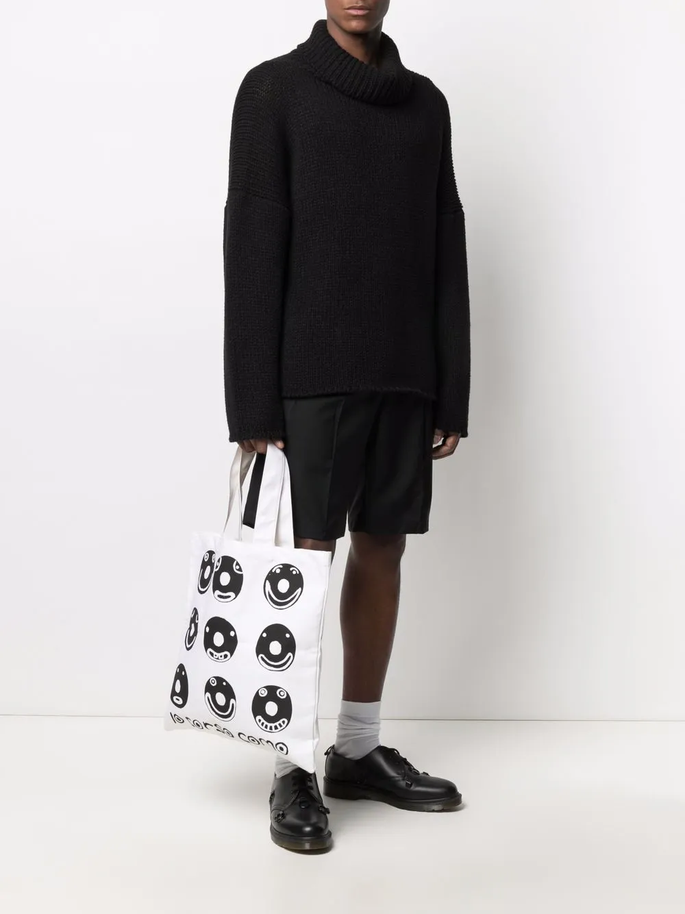 10 CORSO COMO Bolsa tote com estampa de logo gráfico | Homem | Image 2