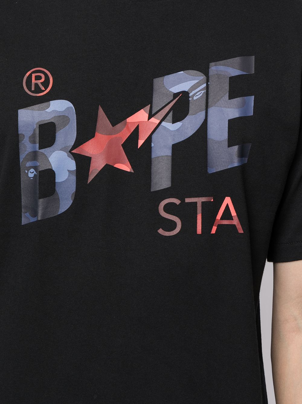 фото A bathing ape® футболка с логотипом