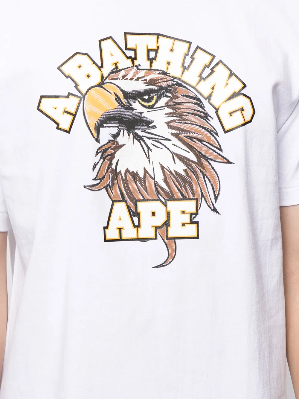 фото A bathing ape® футболка с принтом