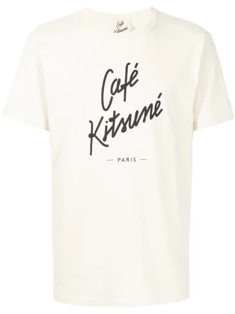 logo print crew-neck T-shirt