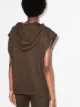 Frankie Shop Juno knitted hoodie