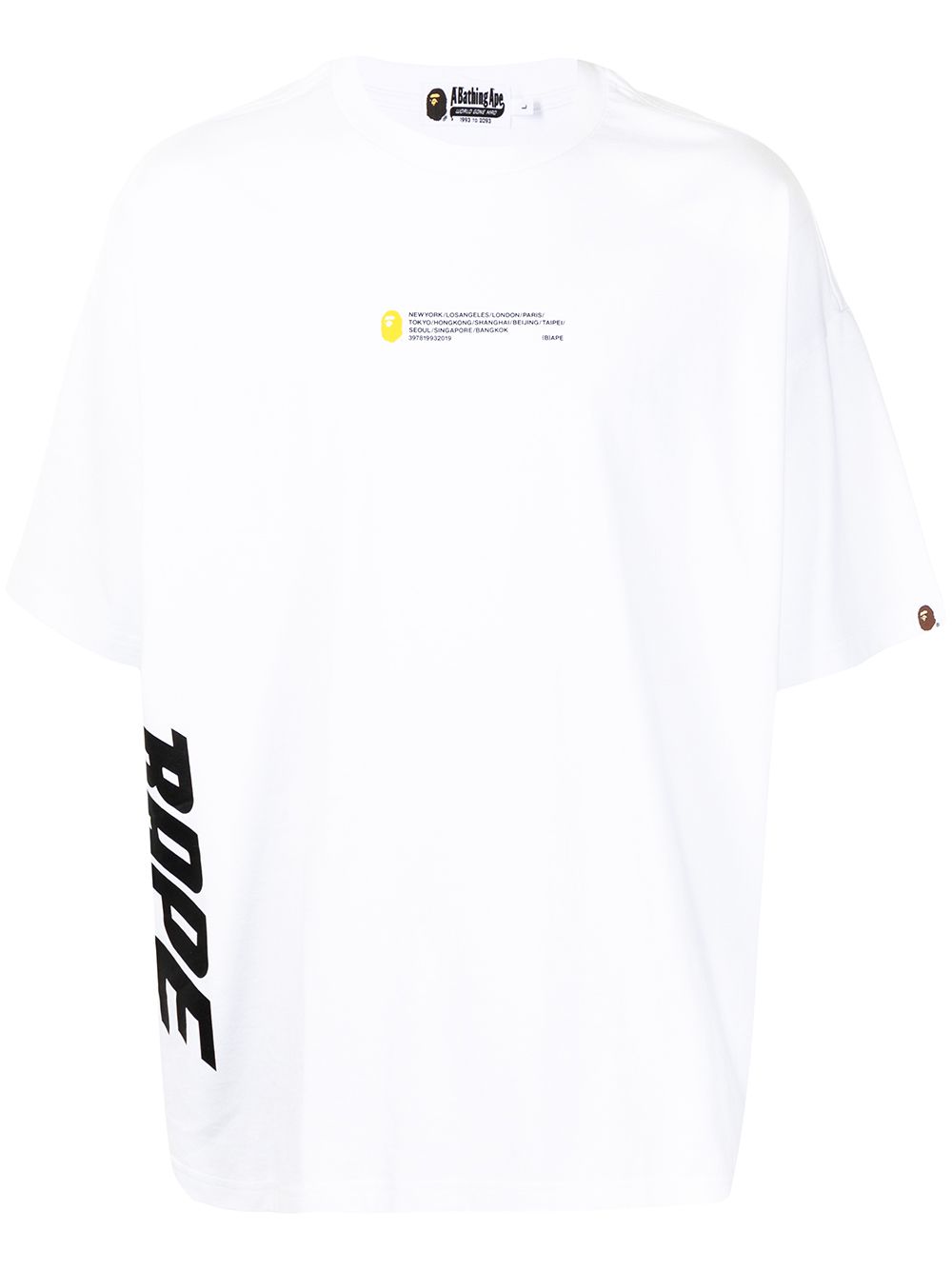 A Bathing Ape Logo-print Detail T-shirt In White