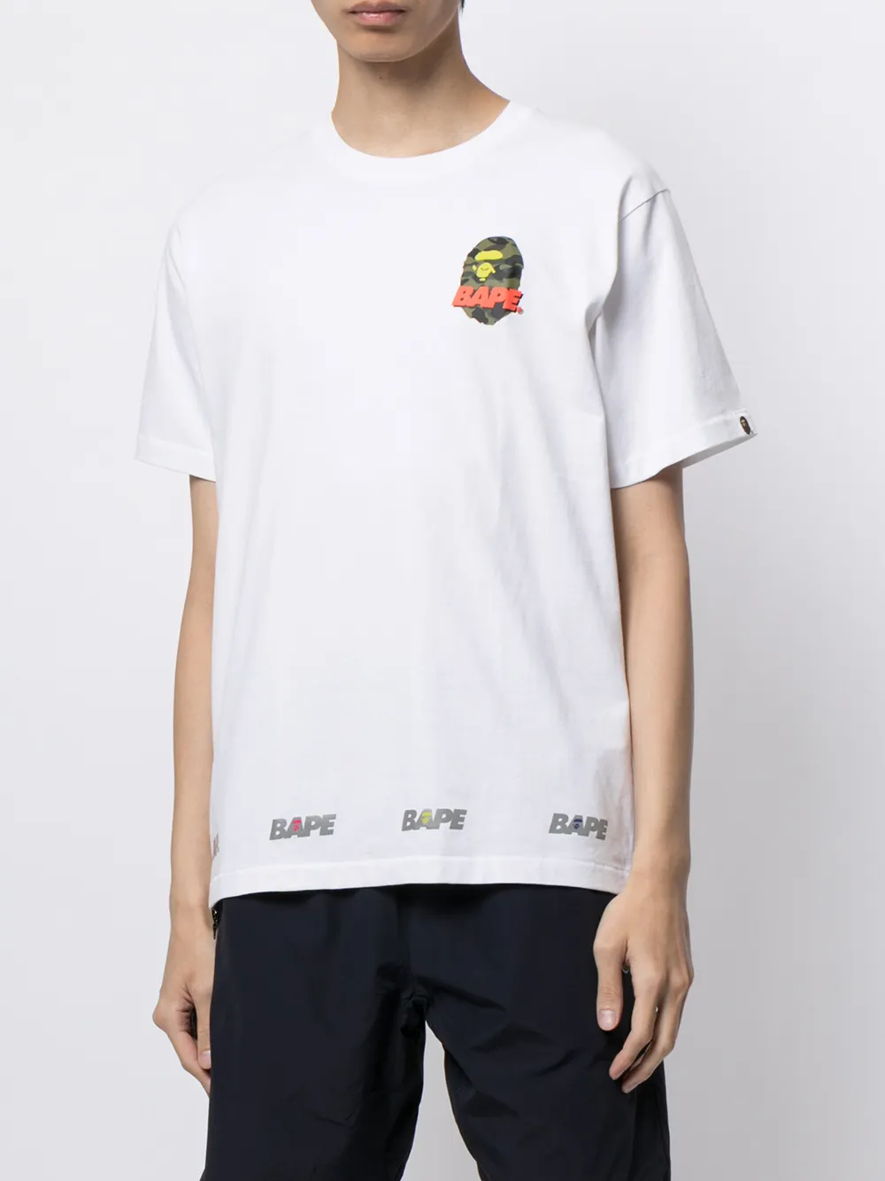 фото A bathing ape® футболка с логотипом