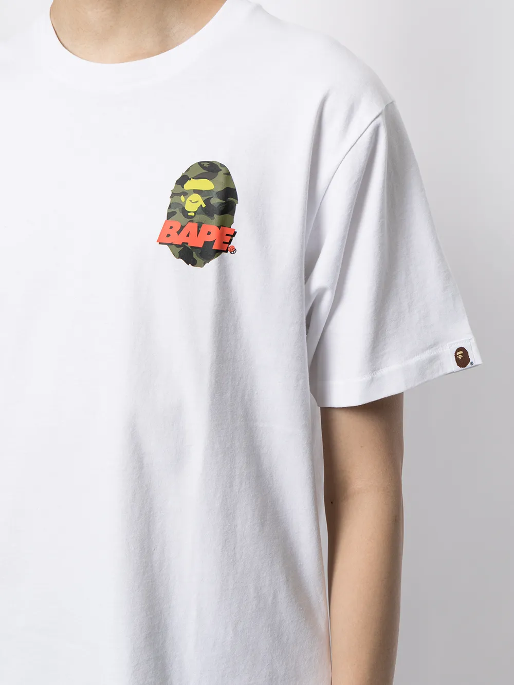 фото A bathing ape® футболка с логотипом