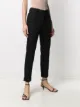 P.A.R.O.S.H. mid-rise straight-leg cropped trousers
