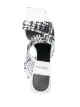Premiata interwoven-strap mules