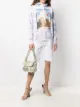 Image 2 of Versace Jeans Couture graphic-print cotton hoodie