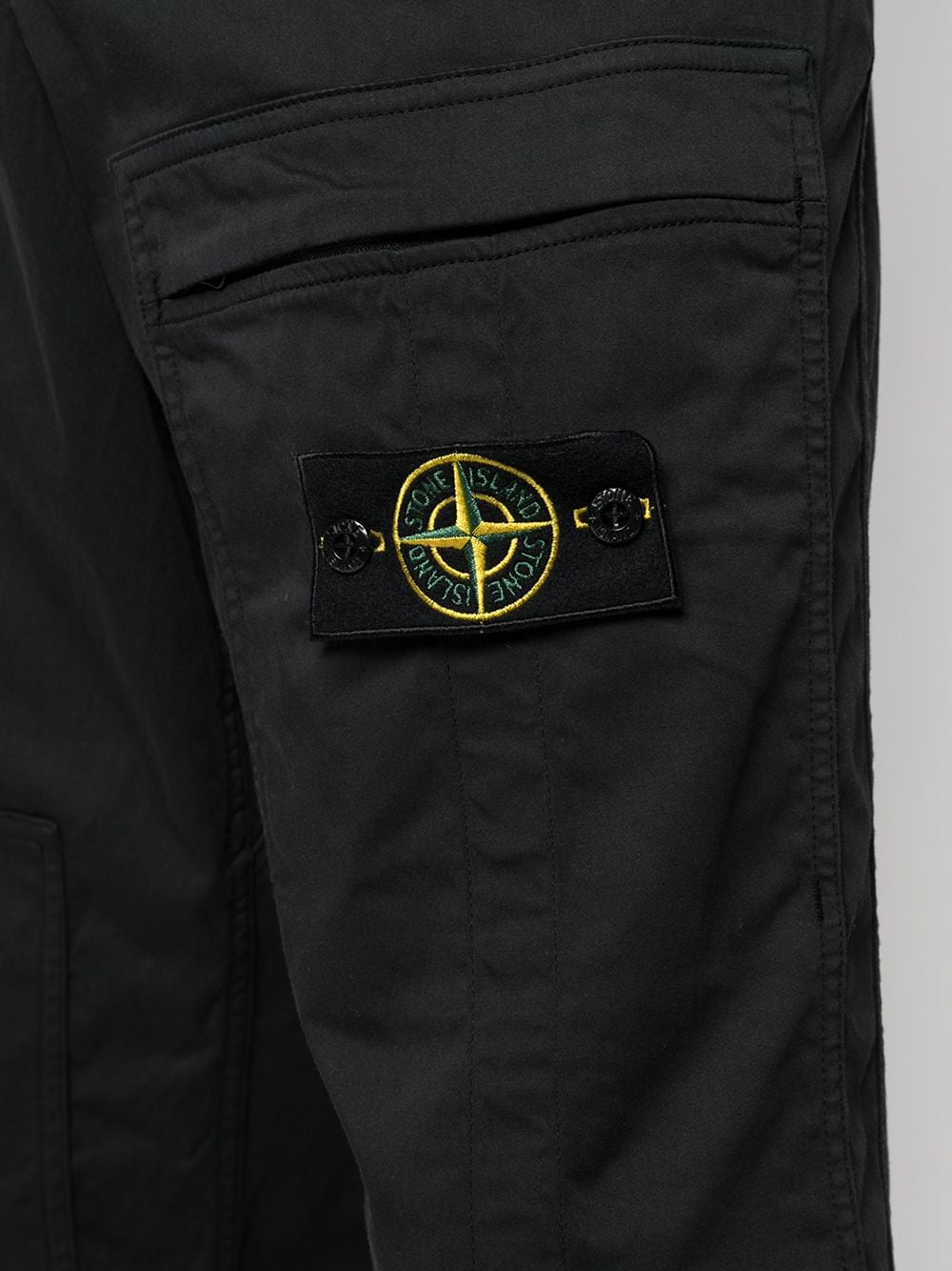 фото Stone island прямые брюки с завышенной талией