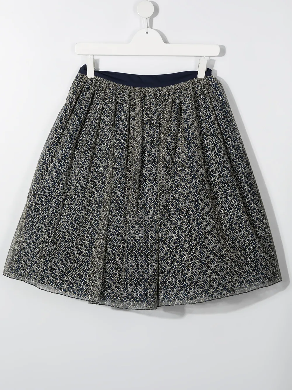 фото Elie saab junior юбка из тюля с логотипом