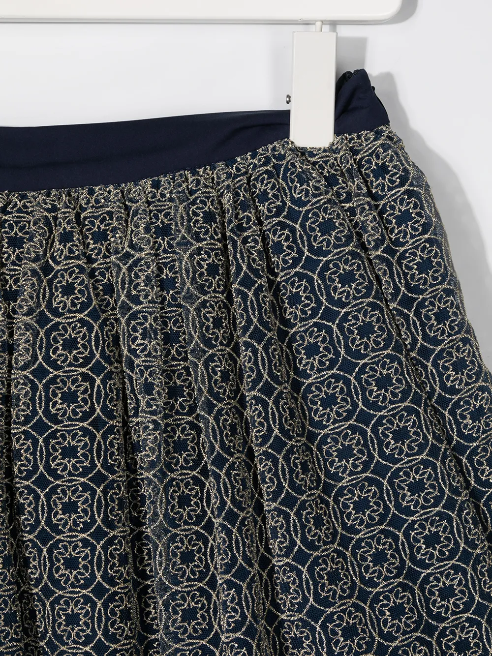 фото Elie saab junior юбка из тюля с логотипом