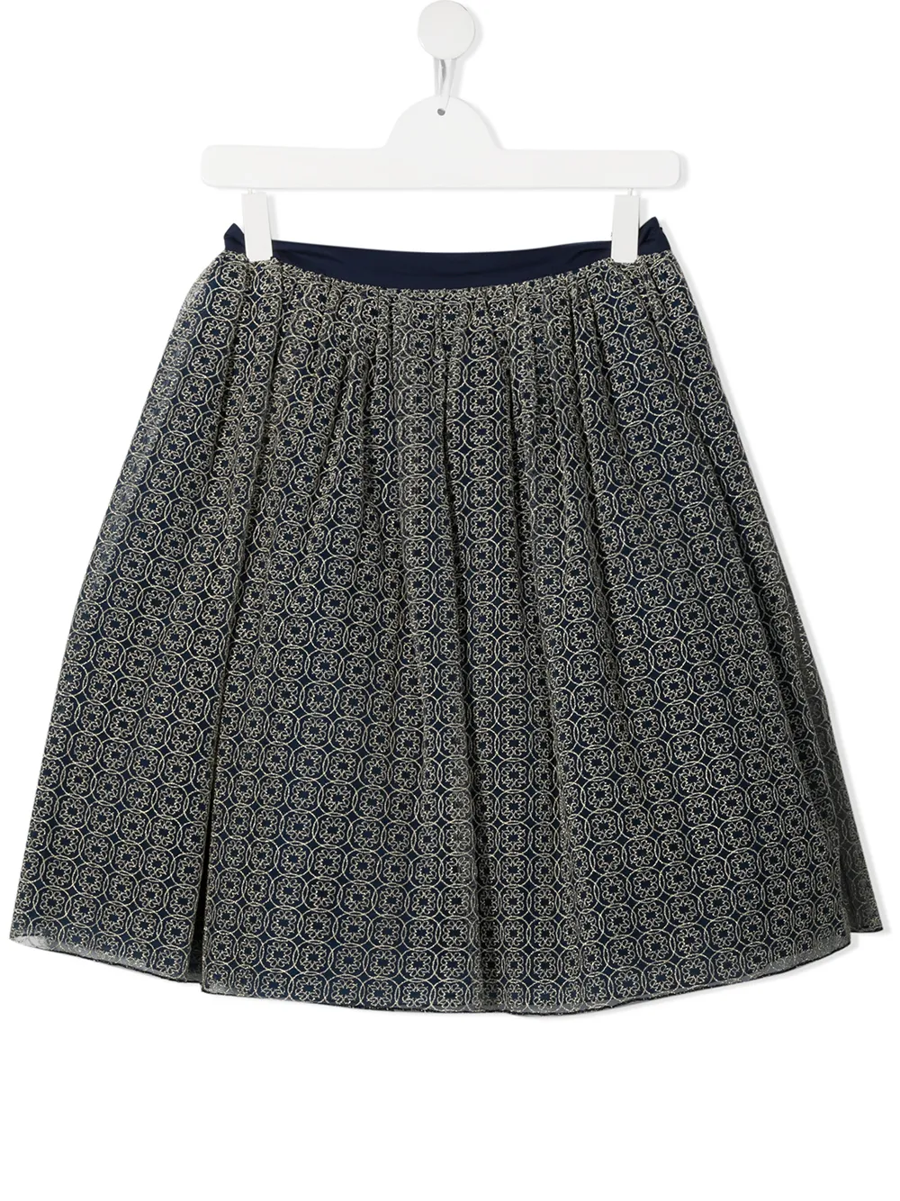 фото Elie saab junior юбка из тюля с логотипом