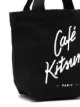 Maison Kitsuné logo print tote bag