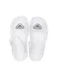 Emporio Armani Kids sandalias transparentes con logo