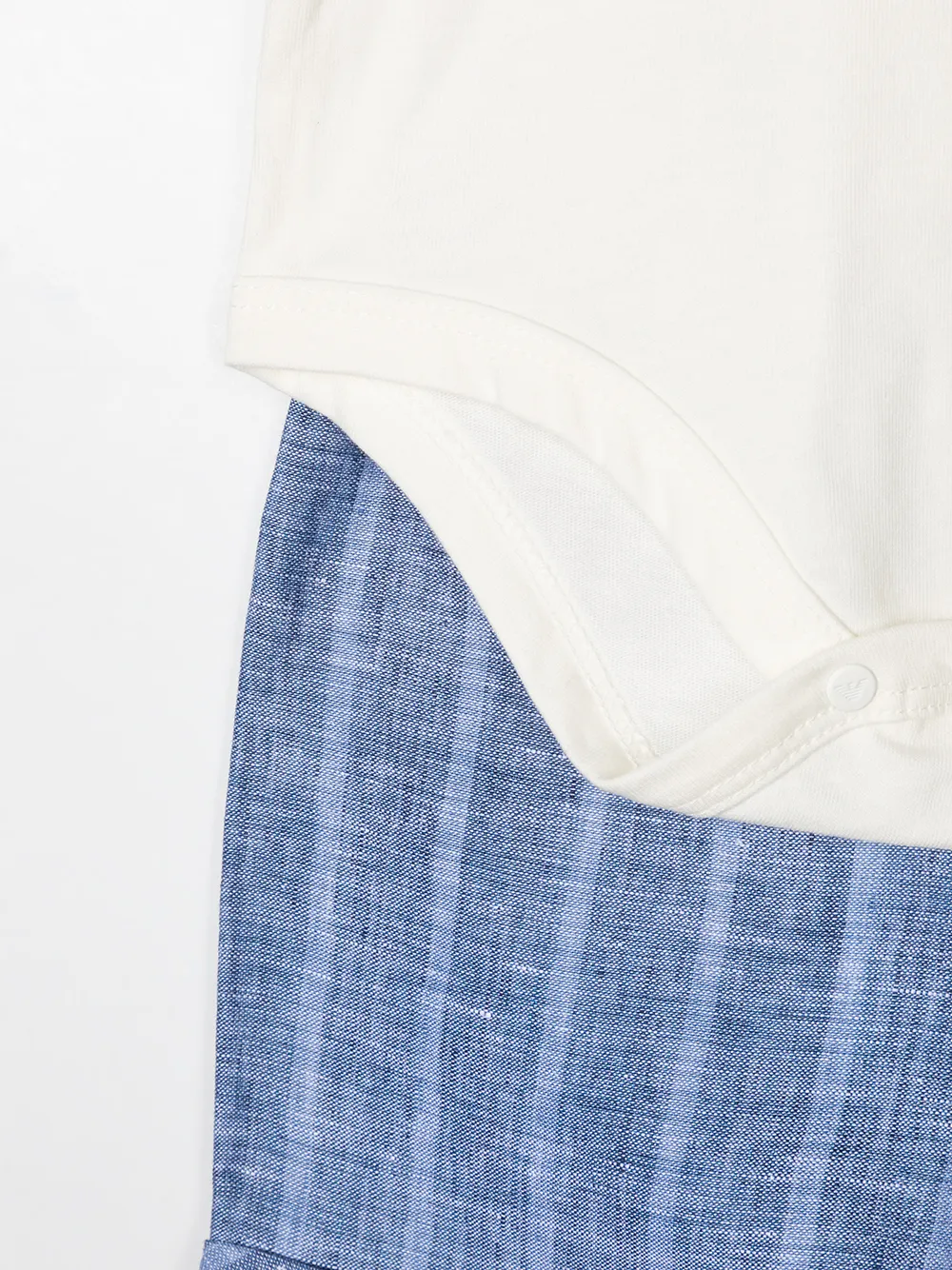 фото Emporio armani kids "комплект из шорт, рубашки и нагрудника"