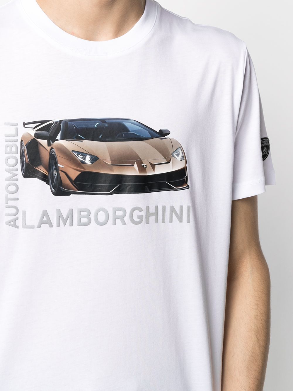 фото Lamborghini футболка с принтом