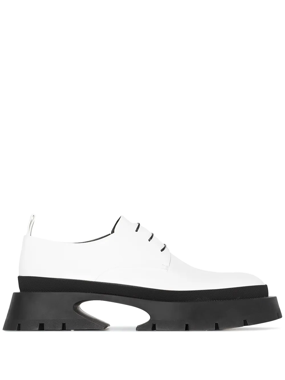 Image 1 of Jil Sander platform leather Derby shoes